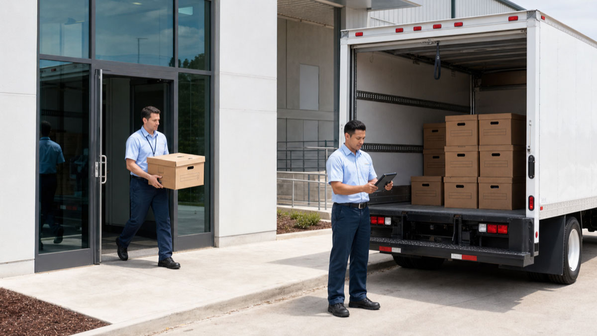 document-collection-truck